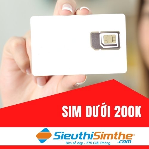 Sim giá dưới 200k