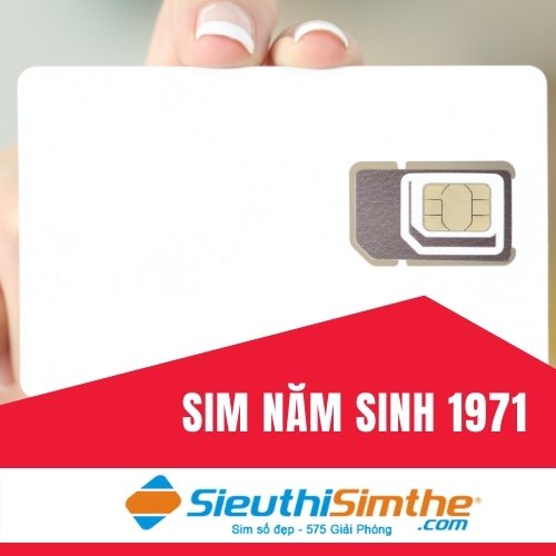 Sim năm sinh 1971 Sim năm sinh 1971