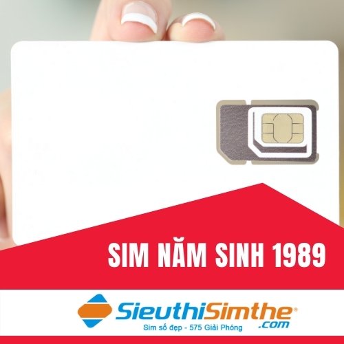 Sim năm sinh 1989 Sim năm sinh 1989