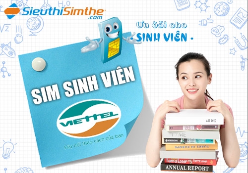 Sim sinh viên Viettel Sim sinh viên Viettel