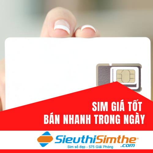 sim giá tốt trong ngày